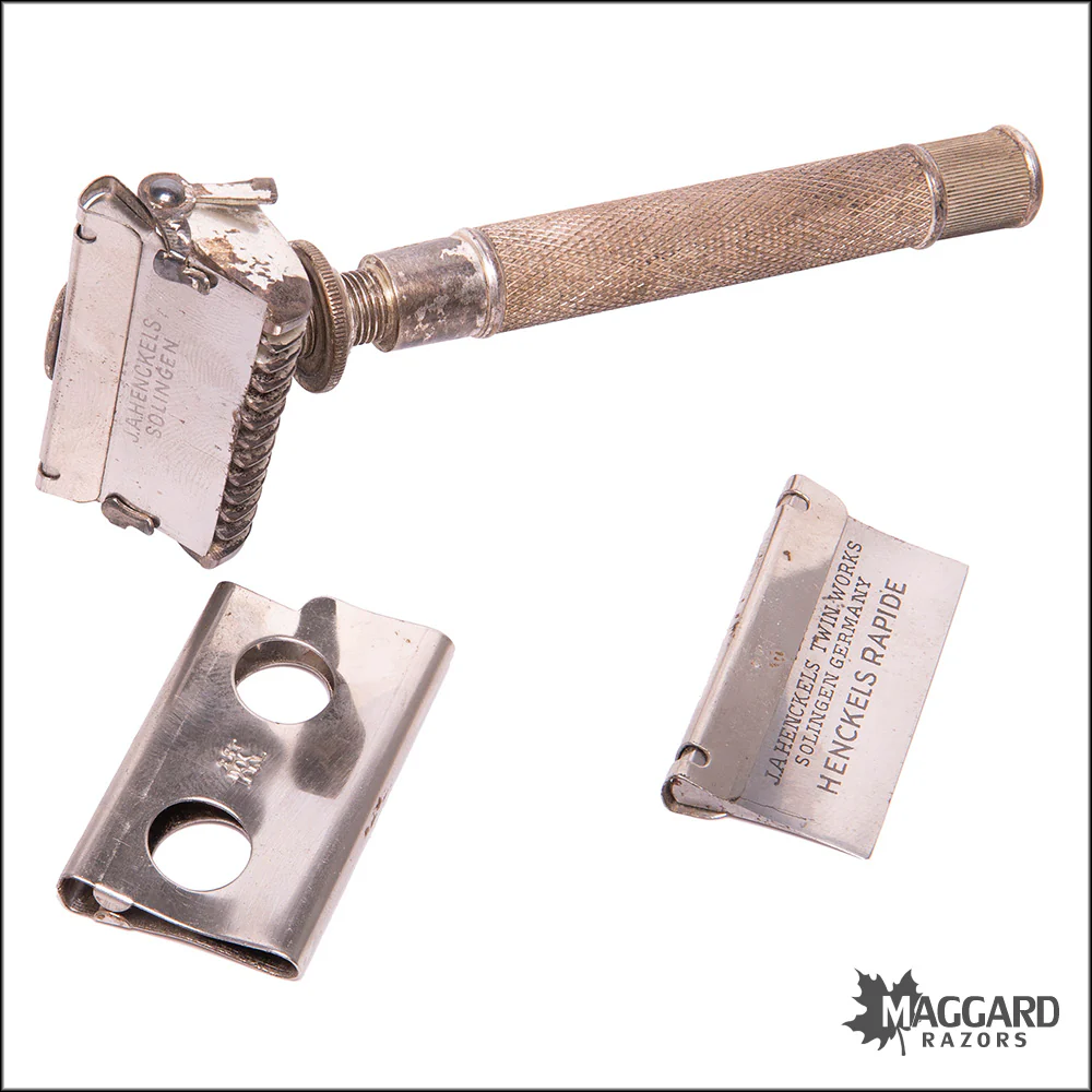 #1060 J.A. Henckels "Rapide" Single Edge Safety Razor Kit - Image 6
