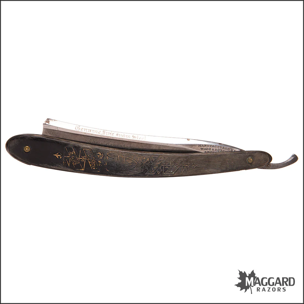 #1048 Vintage Straight Razor - Wade & Butcher 6/8+ - Image 4