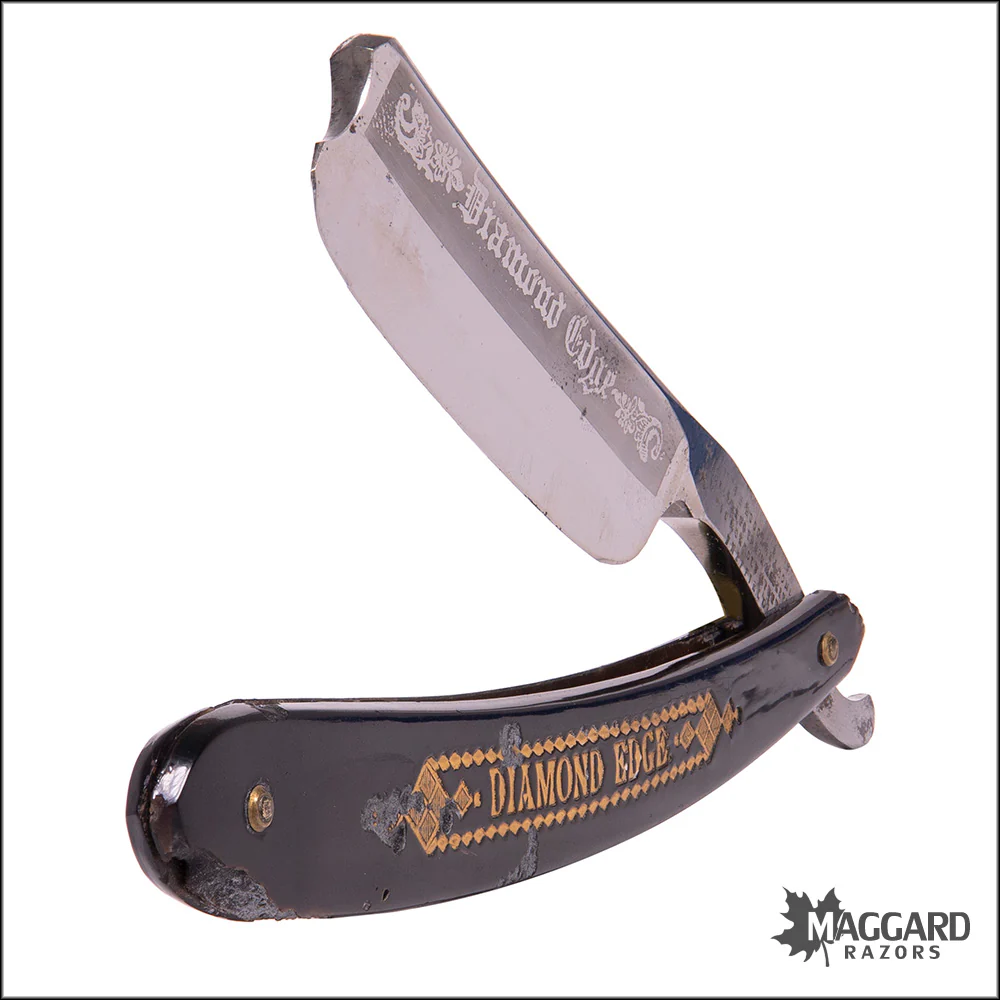 #1049 Vintage Straight Razor - Joseph Rodgers Diamond Edge 7/8 - Image 3