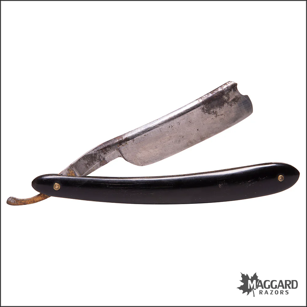 #1064 Vintage Straight Razor - Wade & Butcher, 7/8" - Image 2