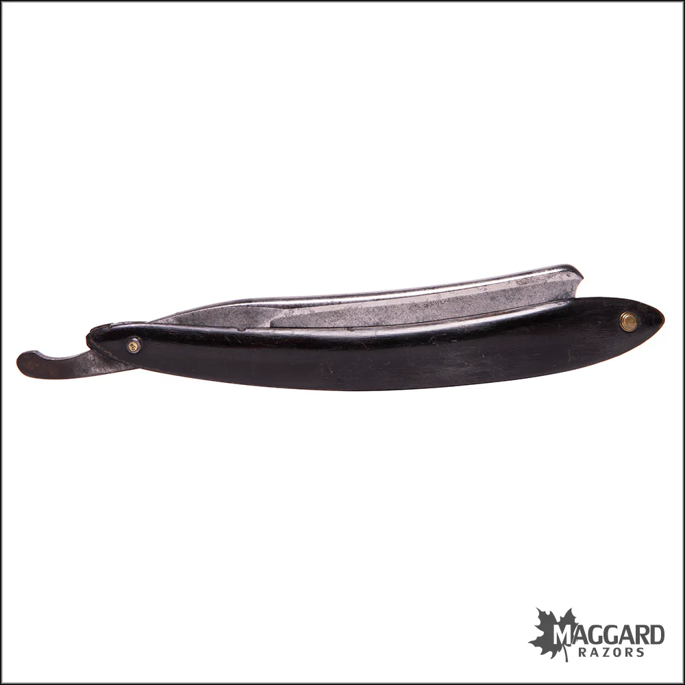 #1067 Vintage Straight Razor - Joseph Elliot Masonic 8/8+ - Image 5