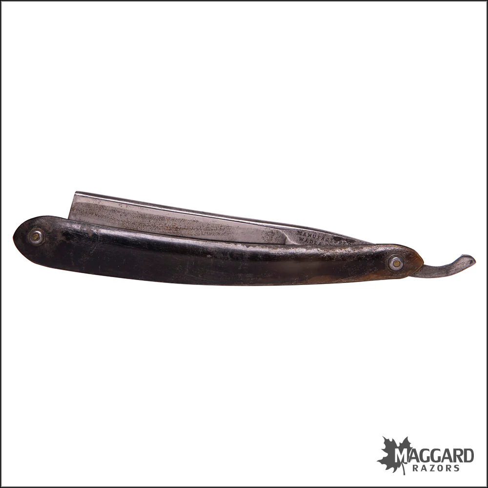 #1075 Vintage Straight Razor - Wade & Butcher, 7/8" - Image 2