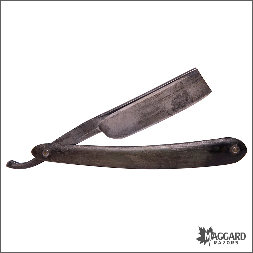 #1075 Vintage Straight Razor - Wade & Butcher, 7/8" - Image 4