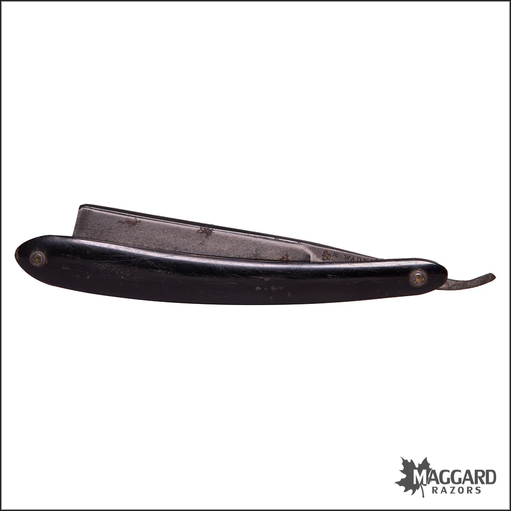 #1076 Vintage Straight Razor - Wade & Butcher, 7/8" - Image 2