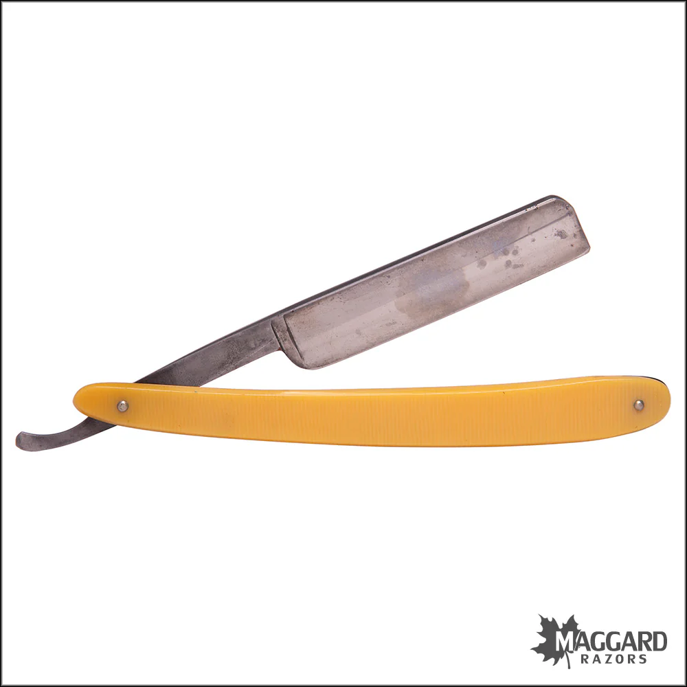 #1081 Vintage Straight Razor - Genco 5/8 - Image 4