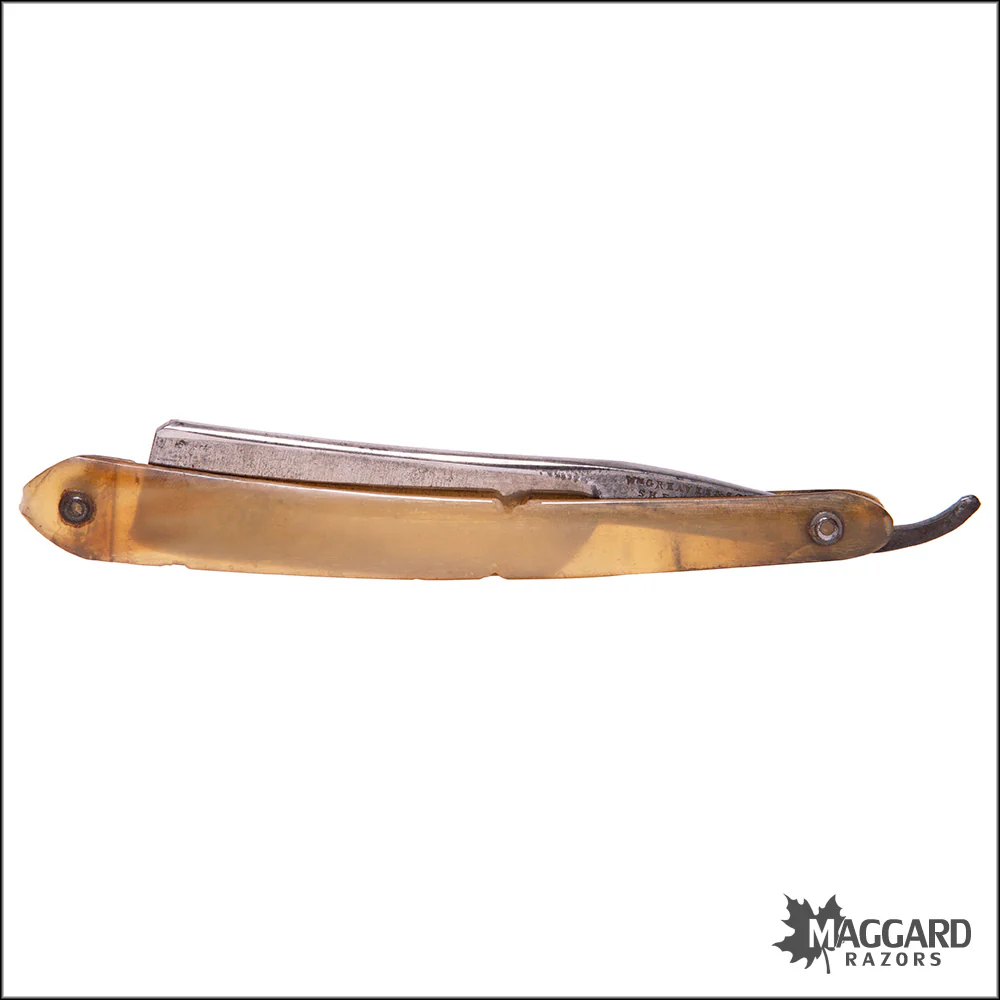#1083 Vintage Straight Razor - W Greaves & Sons 7/8" - Image 4