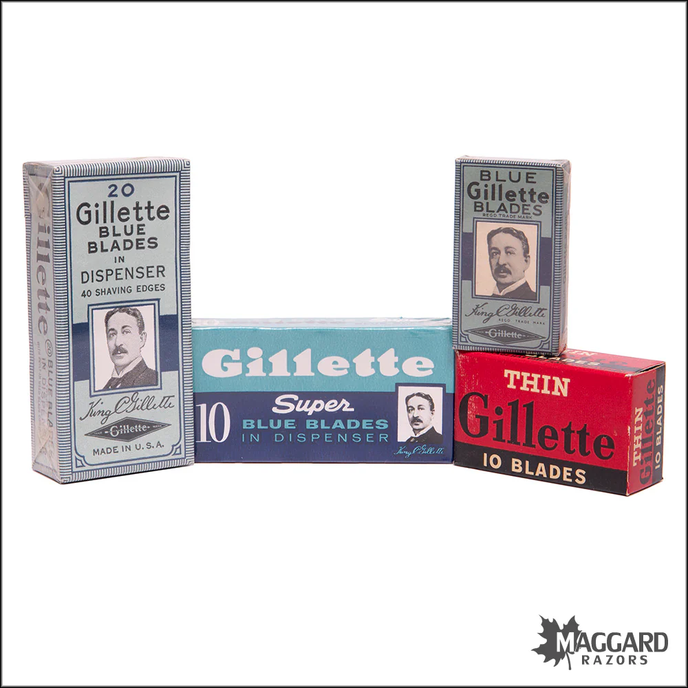 #1089 Gillette Counter Display /w NOS blades - Image 7