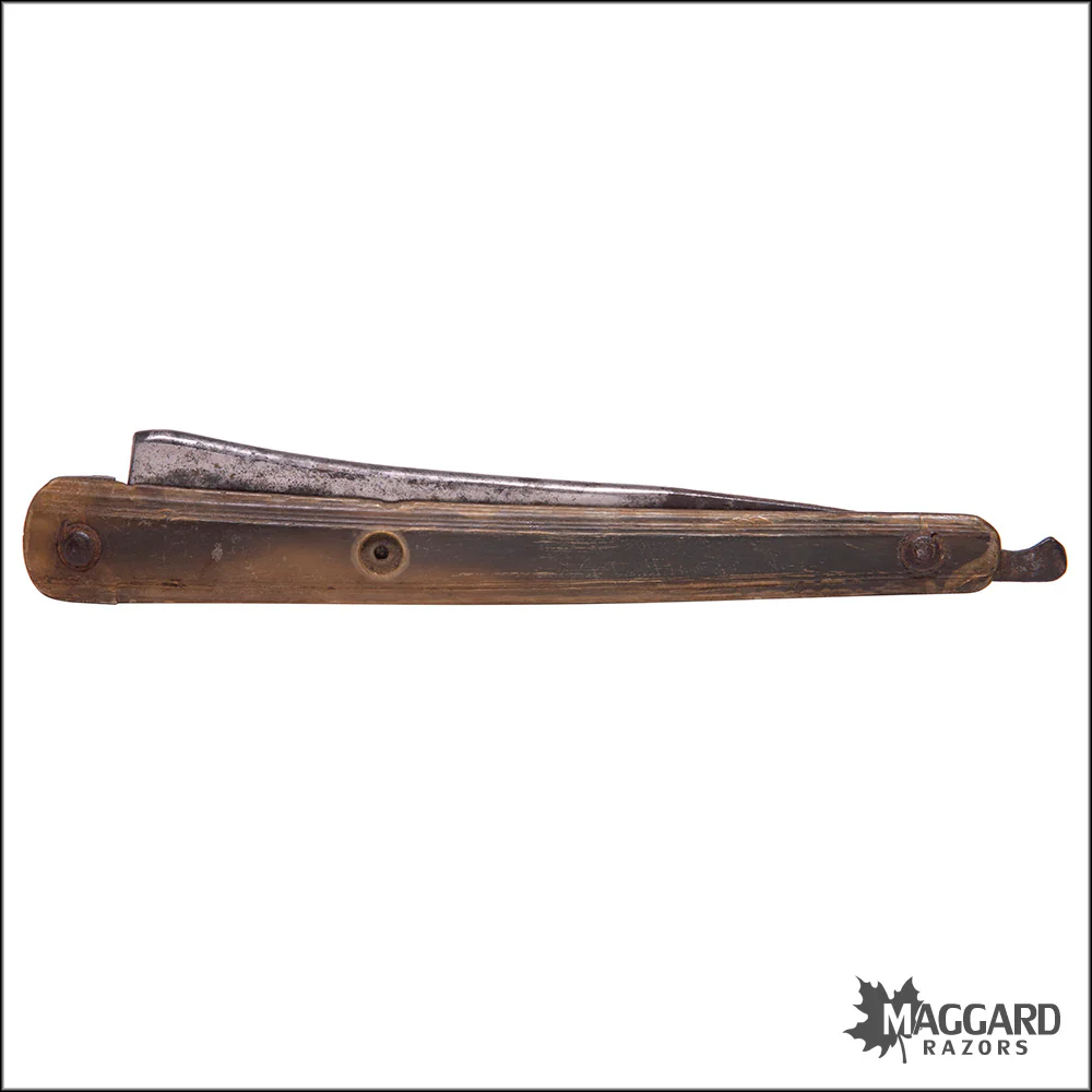 #1091 Vintage Straight Razor - LISBON ca. 1795, 5/8+ - Image 2