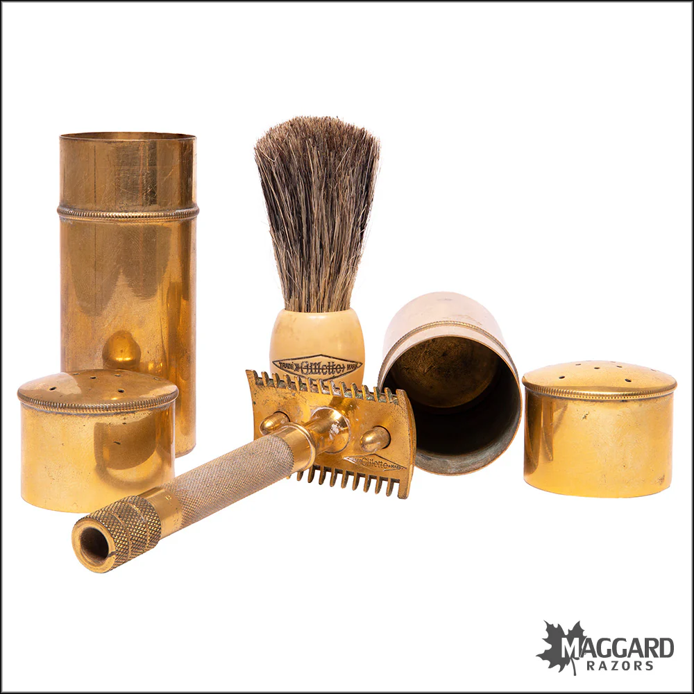 #1092 Gillette Old Type Combination Travel Kit, 1916 - Image 5