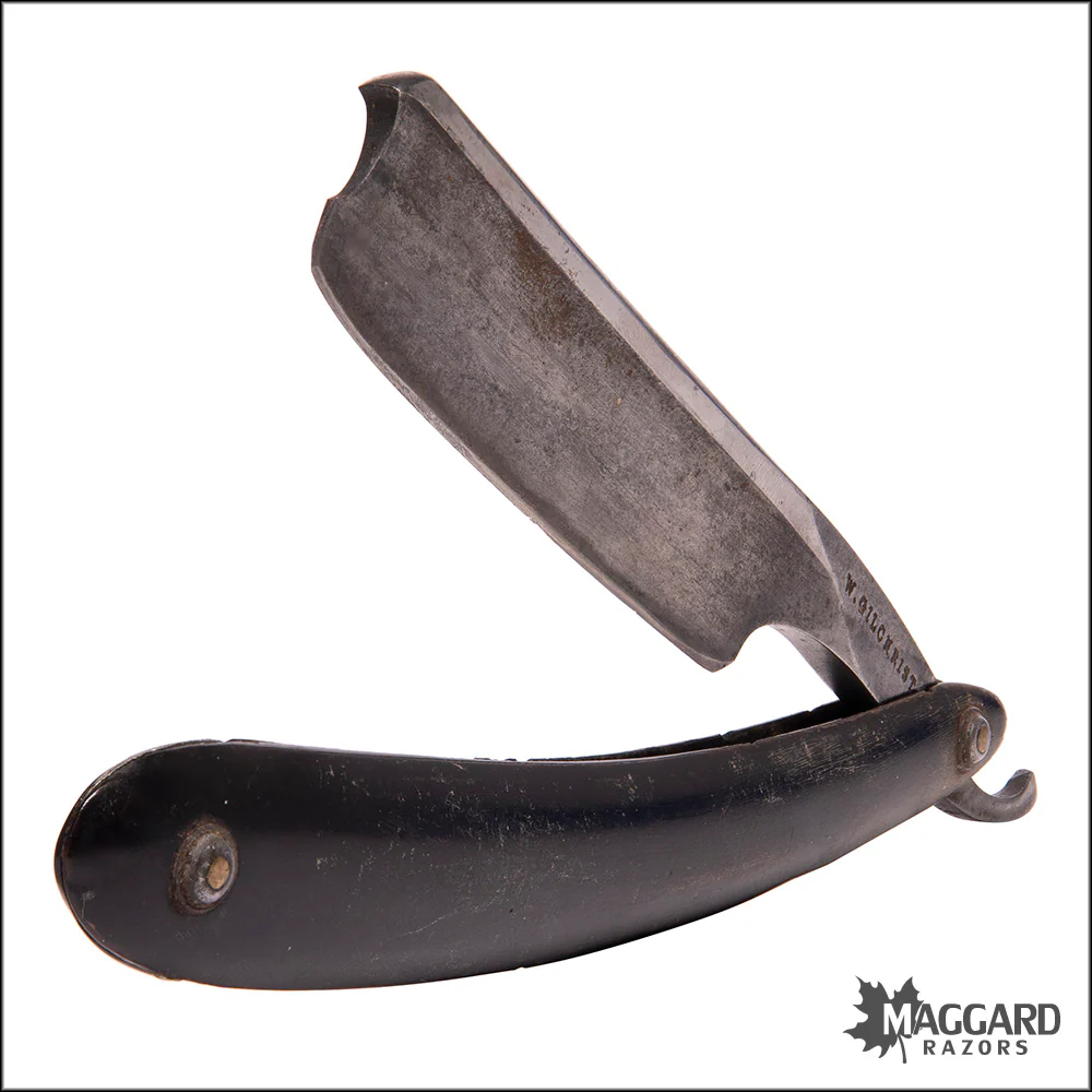 #1119 Vintage Straight Razor - W. Gilchrest 7/8" - Image 5