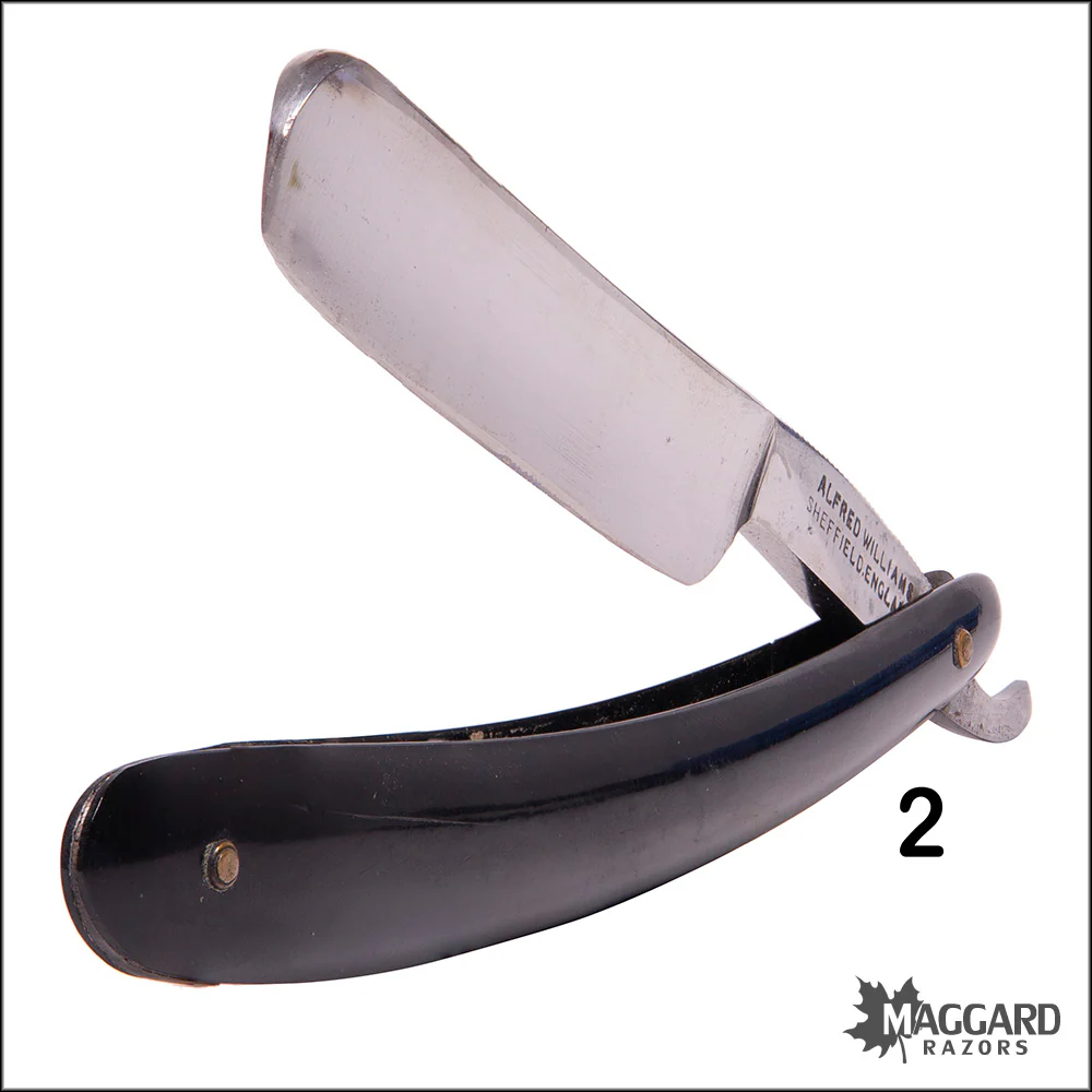 #1122 Vintage set Straight Razors - Afred Williams 5/8, ca. 1900 - Image 11
