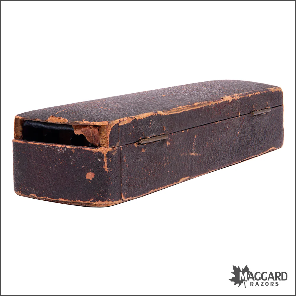 #1122 Vintage set Straight Razors - Afred Williams 5/8, ca. 1900 - Image 18