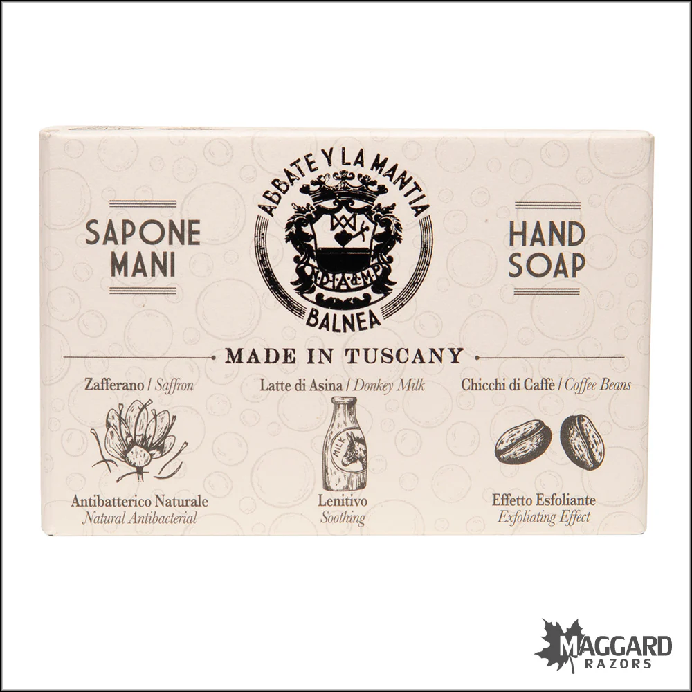 Abbate Y La Mantia Donkey Milk Hand Soap with Coffee Beans, 6oz - Image 2