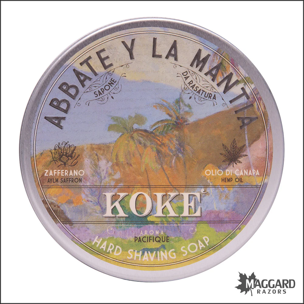 Abbate Y La Mantia Koké Hard Shaving Soap, 80g