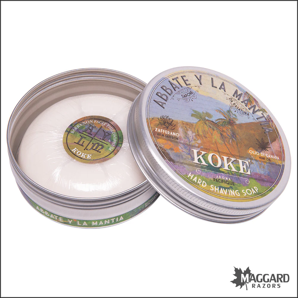 Abbate Y La Mantia Koké Hard Shaving Soap, 80g - Image 2