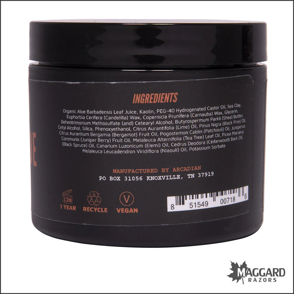 Arcadian Clay Pomade High Hold Artisan Pomade, 4oz - Image 3