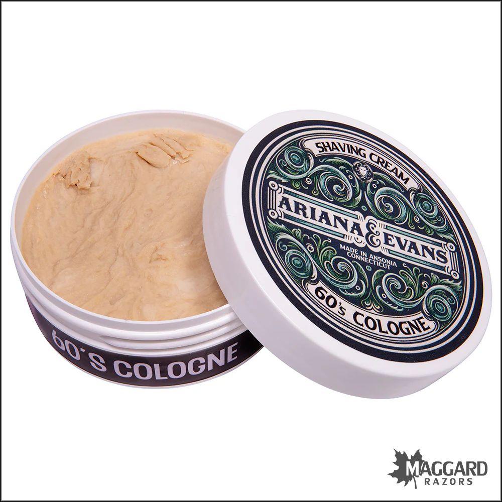 Ariana and Evans 60's Cologne Artisan Shaving Cream, 5.3oz - Image 2