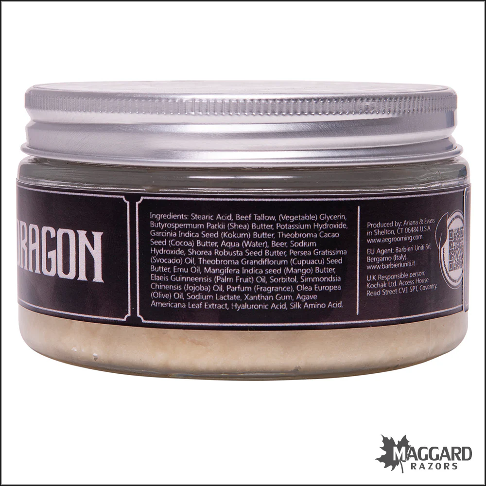 Ariana and Evans Chasing the Dragon Artisan Shaving Soap, 4oz - Ultima - Image 3