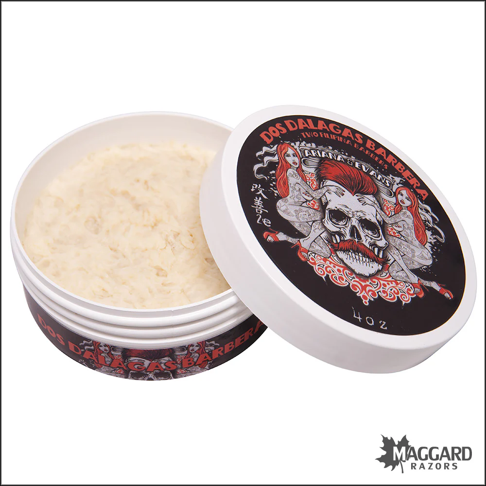 Ariana and Evans Dos Dalagas Barbera Artisan Shaving Soap, 4oz - Kaizen 2e Base - Image 2