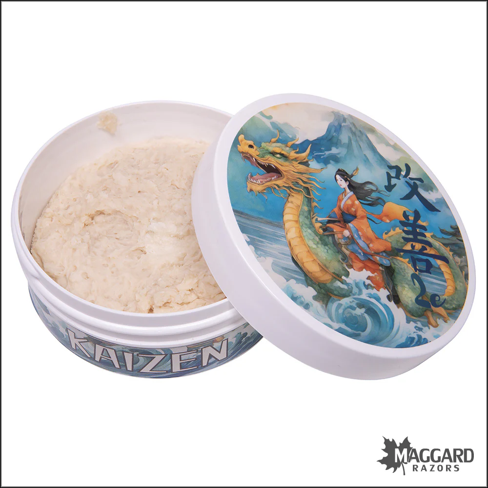 Ariana and Evans Kaizen Artisan Shaving Soap, 4oz - Kaizen 2e Base - Image 2