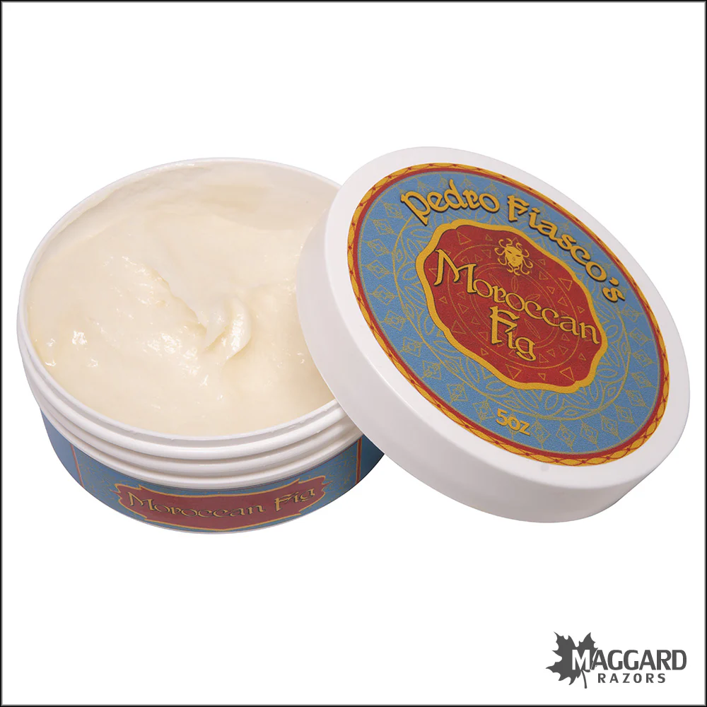 Ariana and Evans Pedro Fiasco's Moroccan Fig Artisan Shaving Cream, 5oz - Image 2