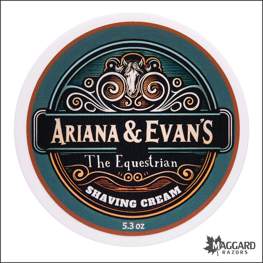 Ariana and Evans The Equestrian Artisan Shaving Cream, 5.3oz