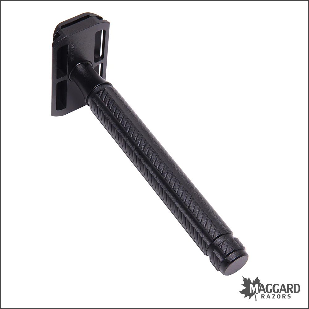 Aylsworth Razors The APEX AL-6063 Machined Aluminum Closed Comb DE Safety Razor, Black and Black - Image 3