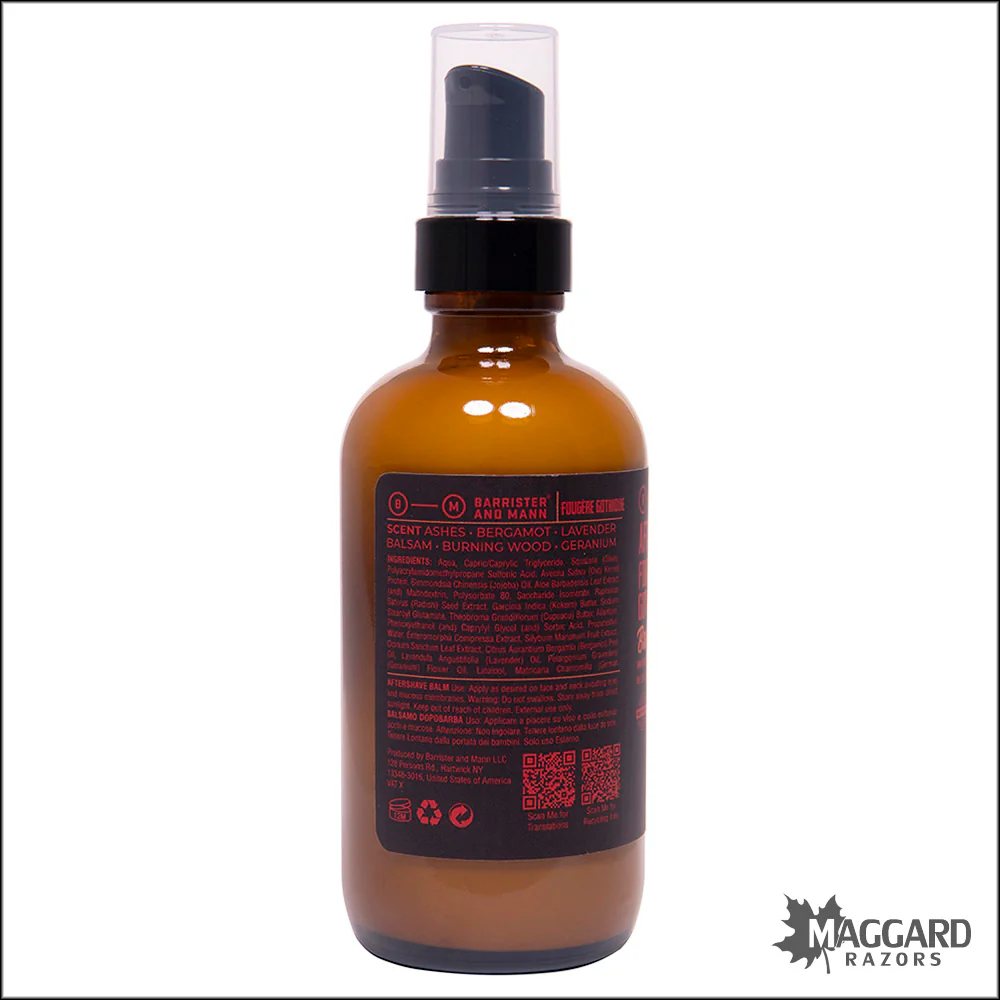 Barrister and Mann Fougere Gothique Aftershave Balm, 3.75oz - Image 2