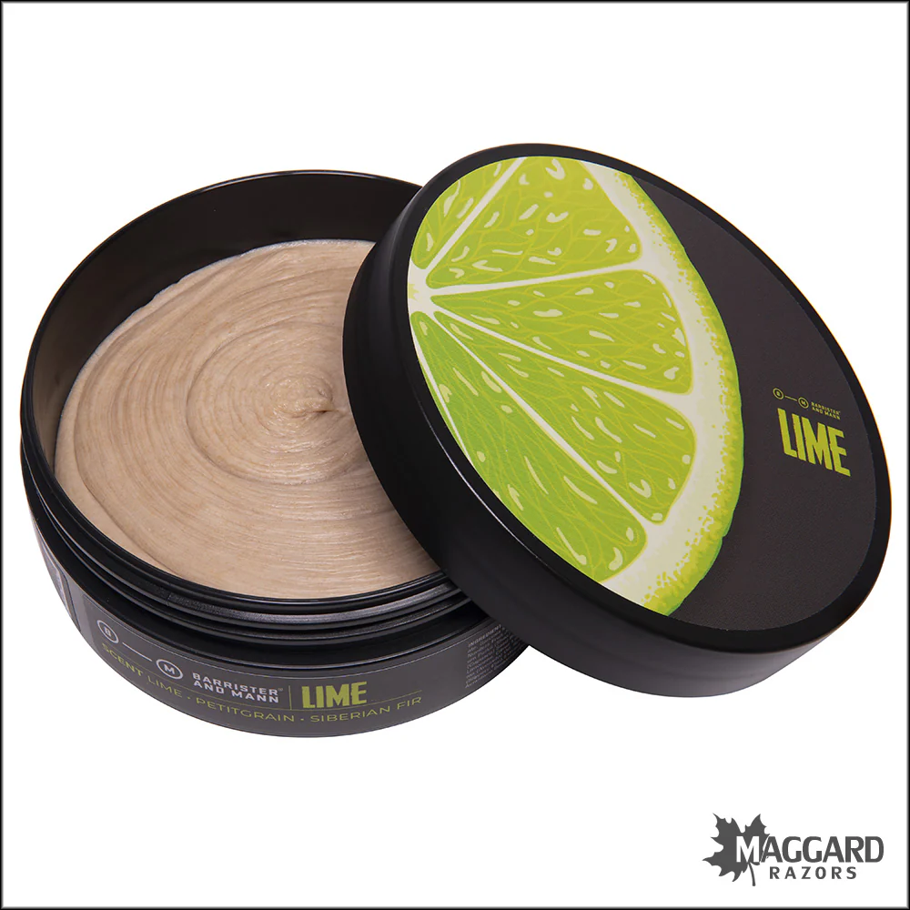 Barrister and Mann Lime Shaving Soap, 4oz - Seasonal Release - Image 2
