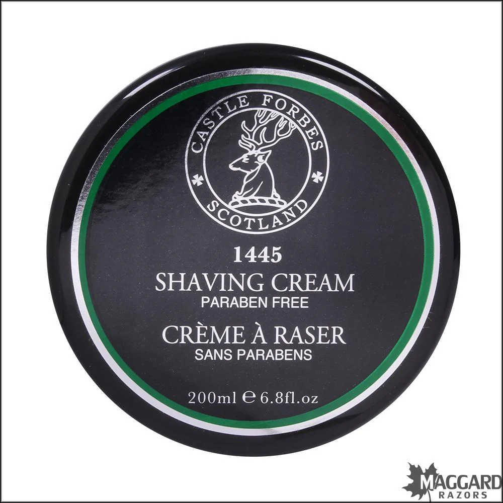 Castle Forbes 1445 Shaving Cream in Jar, 200ml