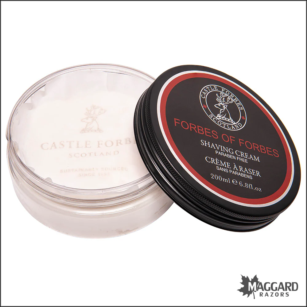 Castle Forbes - Forbes of Forbes Shaving Cream in Jar, 200ml - Image 2