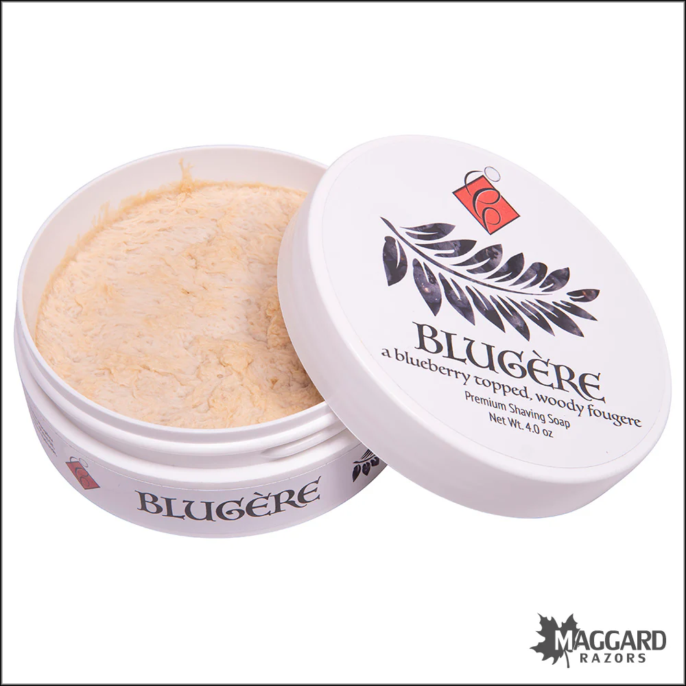 Catie's Bubbles Blugere Premium Shaving Soap, 4oz - Image 2