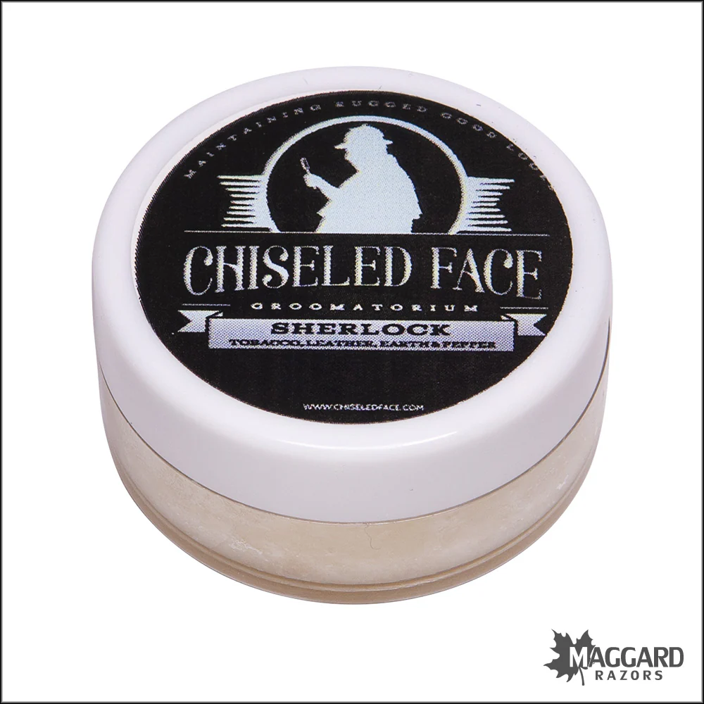Chiseled Face Artisan Shaving Soap and Aftershave Samples - Image 41