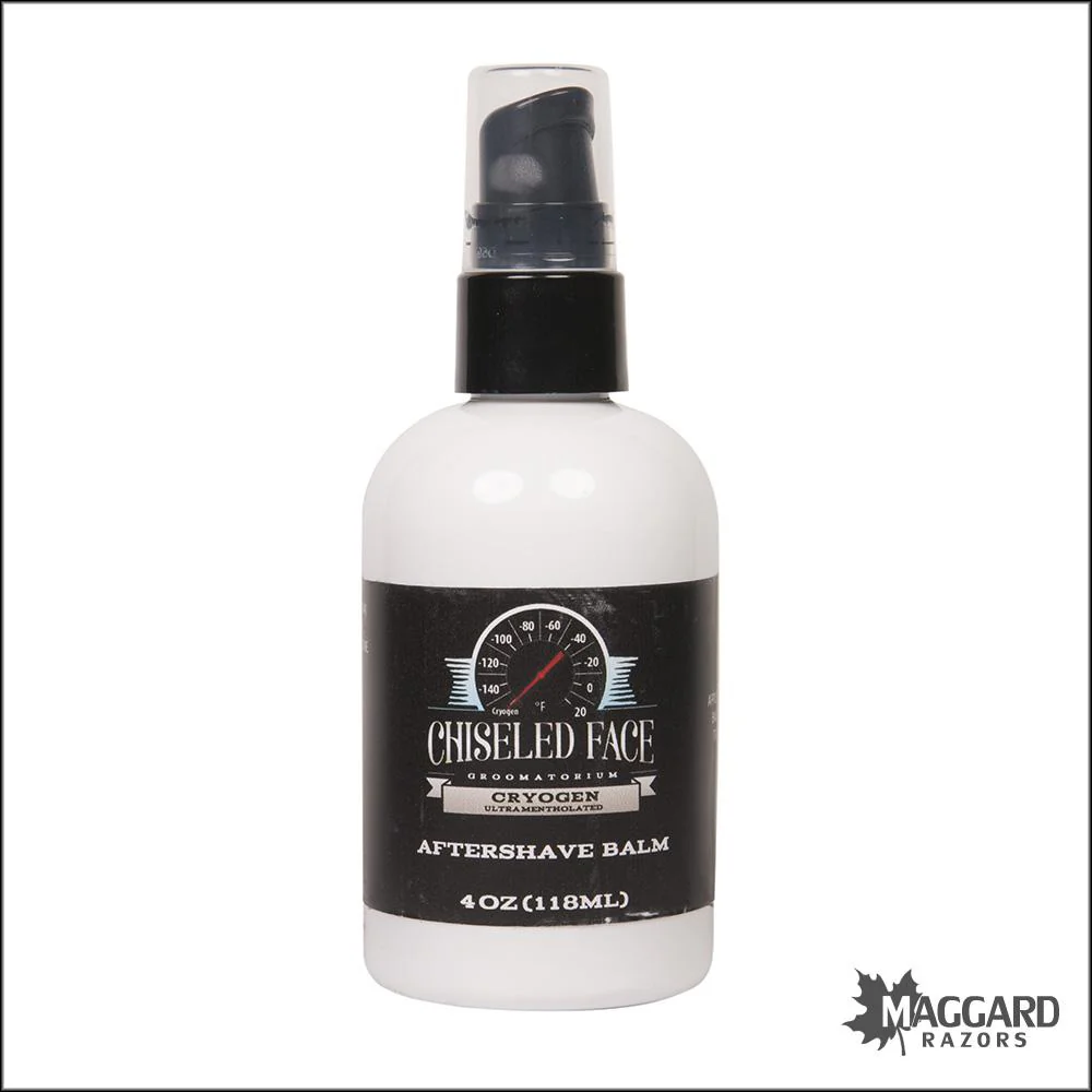 Chiseled Face Cryogen Artisan Aftershave Balm, 4oz