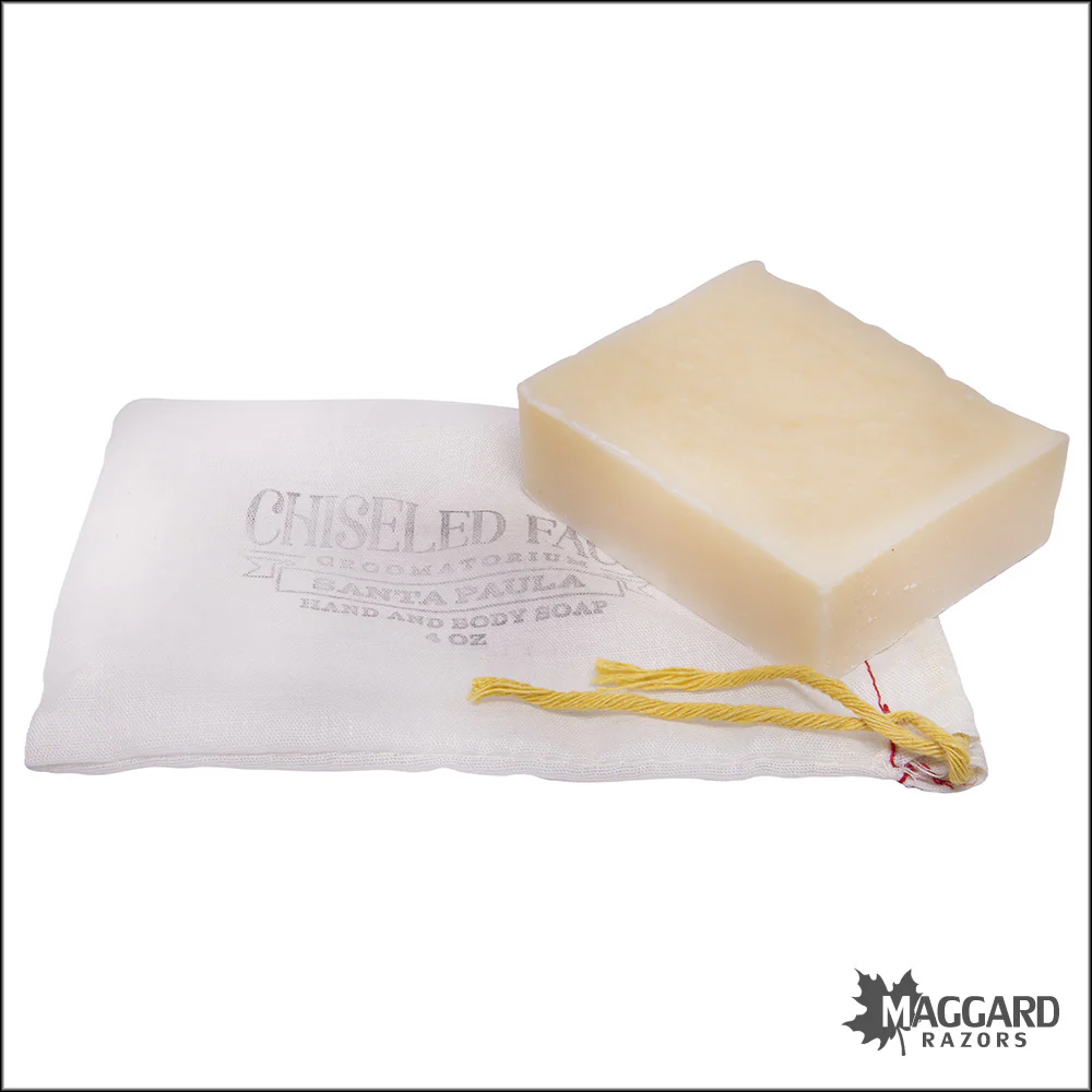 Chiseled Face Santa Paula Artisan Bar Soap, 4oz