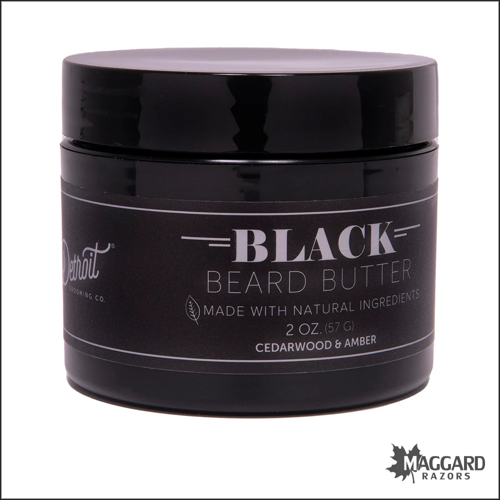 Detroit Grooming Co. Black Butter Artisan Beard Butter, 2oz