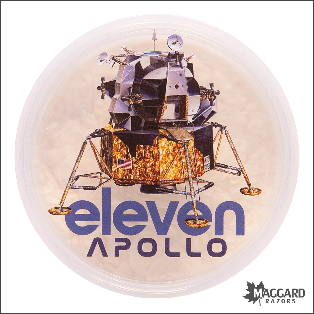 Eleven Shaving Apollo Artisan Shaving Soap with Tallow, 4oz - Julien Base
