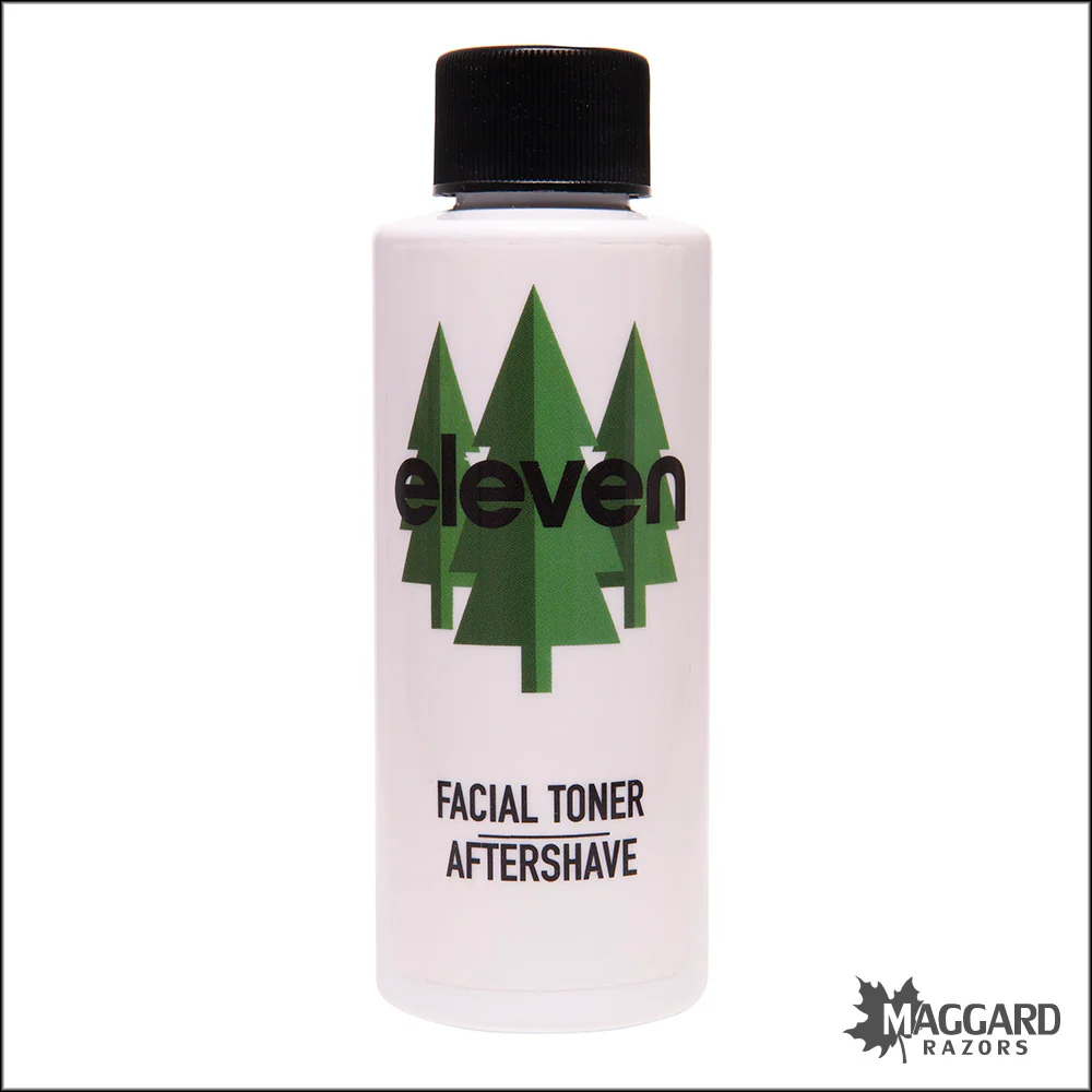 Eleven Shaving Cedar, Vetiver, and Sweetgrass Artisan Aftershave Toner, 4oz - Alcohol Free