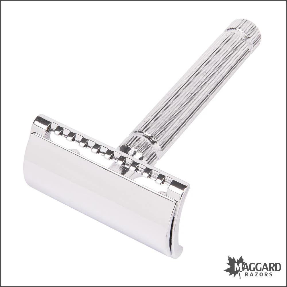 Fatip il Piccolo Gentile Chrome, Closed Comb DE Safety Razor, #42125