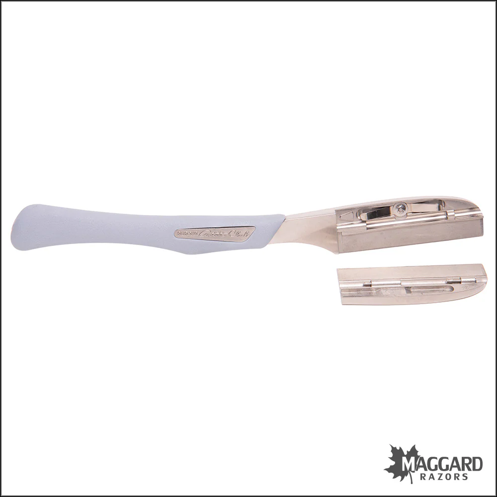 Feather Artist Club DX Japanese Style Straight Razor Shavette, Resin Handle - Image 4