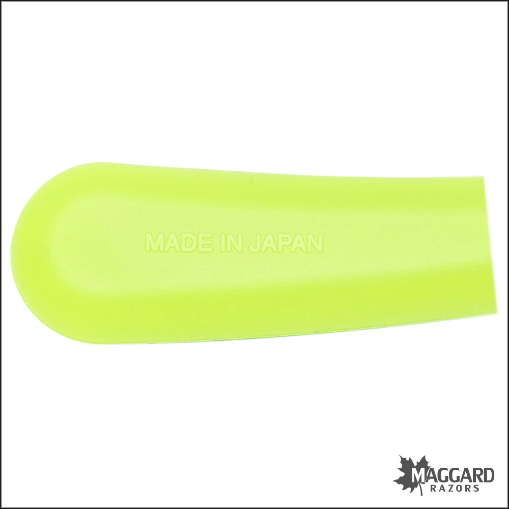 Feather Artist Club SS Fixed Straight Razor Shavette, Lime Handle - Image 5