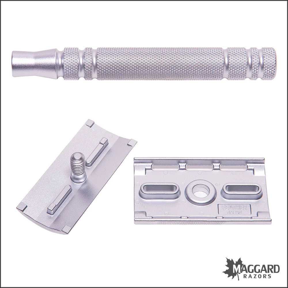 Feather AS-D2 All Stainless Double Edge Safety Razor in Gift Box - Image 5