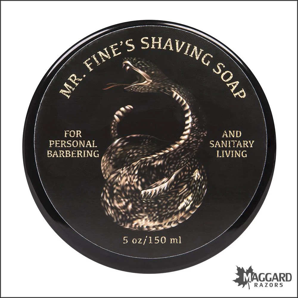 Fine Accoutrements Snake Bite Shave Soap, 5oz