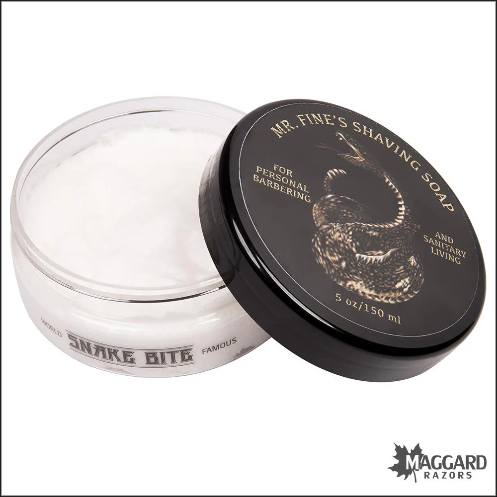 Fine Accoutrements Snake Bite Shave Soap, 5oz - Image 2