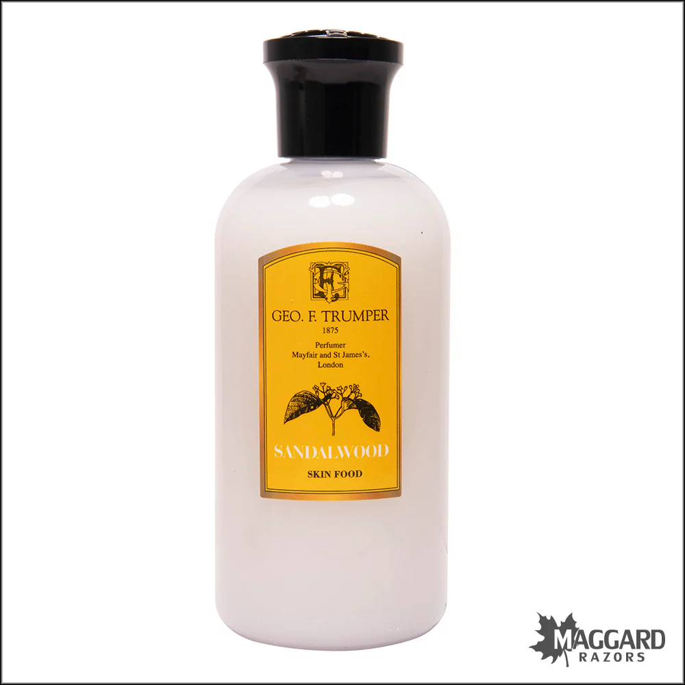 Geo F. Trumper Sandalwood Skin Food, 100 200 or 500ml - Image 3