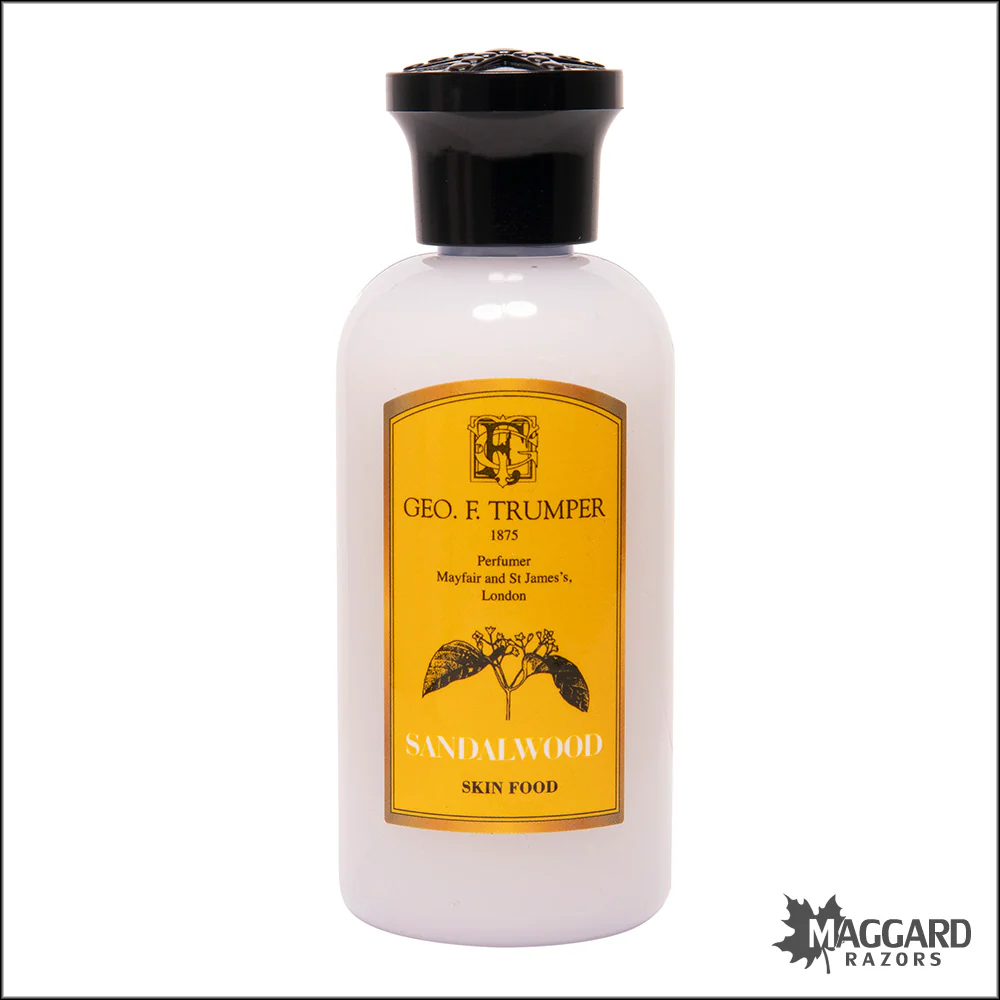 Geo F. Trumper Sandalwood Skin Food, 100 200 or 500ml - Image 4