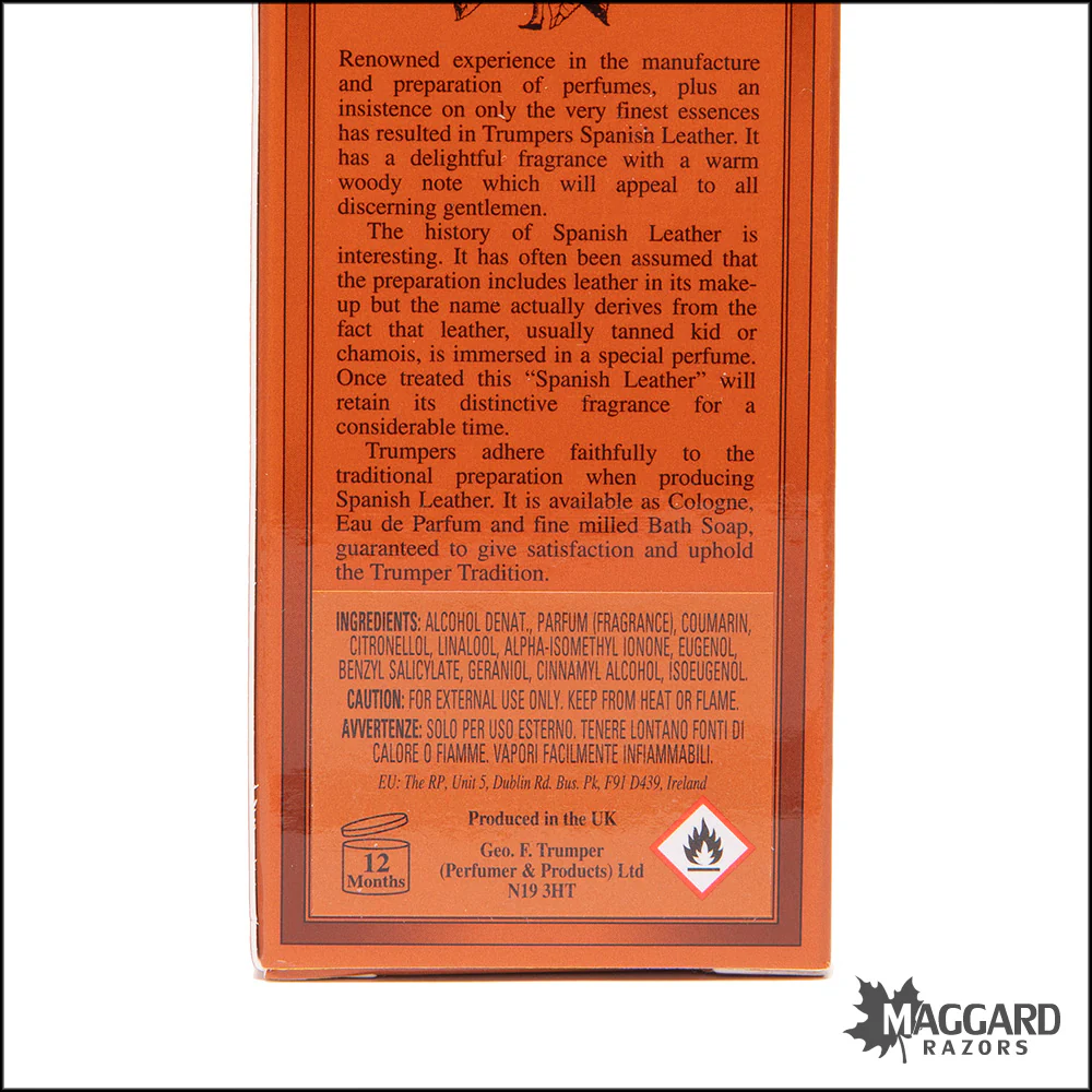 Geo F. Trumper Spanish Leather Cologne, 50ml - Image 2