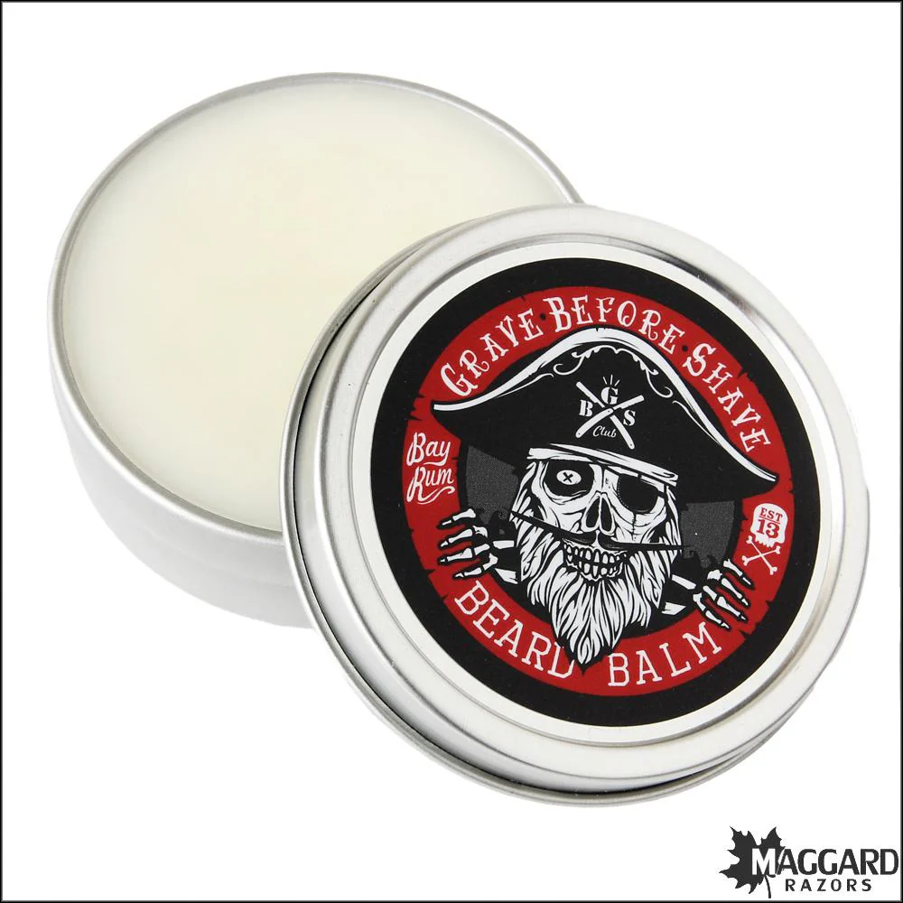 Grave Before Shave Bay Rum Beard Balm, 2oz - Image 3