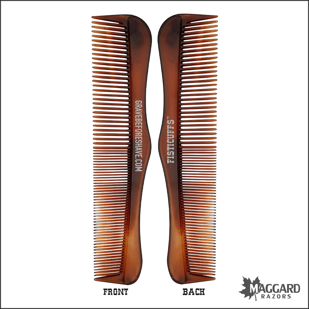 Grave Before Shave Beard Comb with Fine and Wide Teeth - Image 2