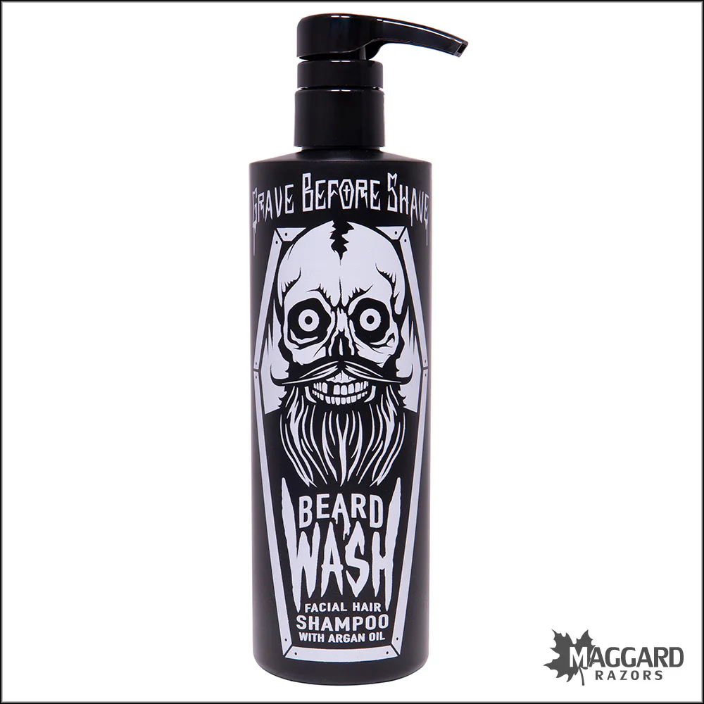 Grave Before Shave Beard Wash with Argan Oil, 16oz
